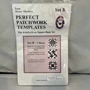 Marti Michell Perfect Patchwork Templates Set B